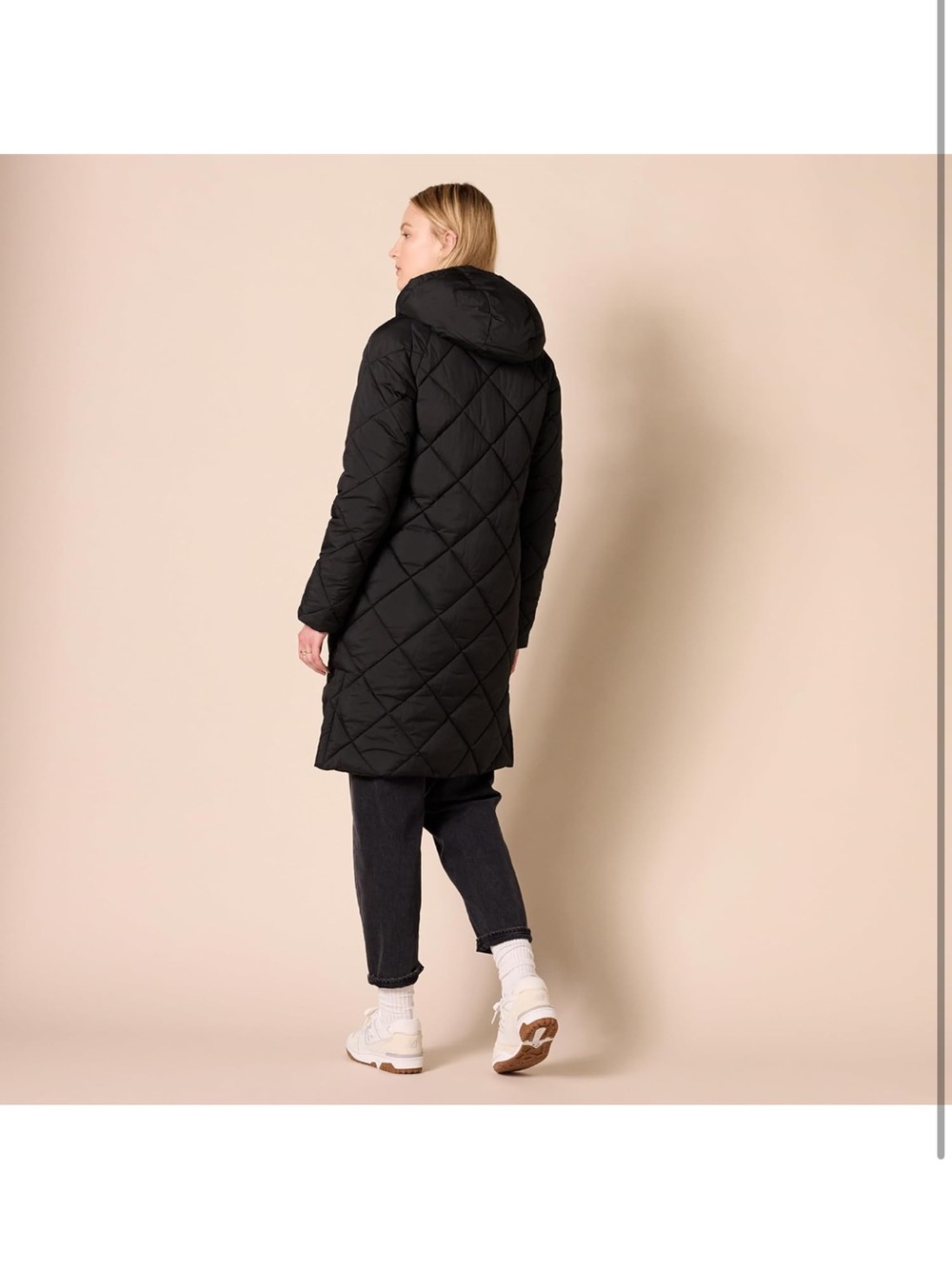 Puffer Jacket, Heavyweight Diamond Quilted Knee Length S. 1957/C-3 - Picture 3 of 8